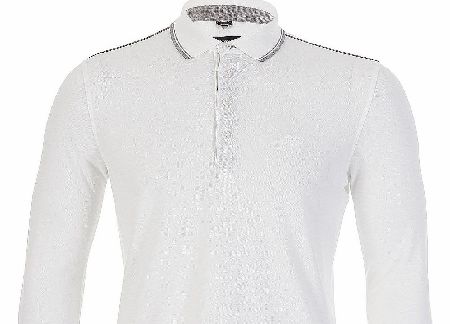 Hugo Boss Long Sleeve Lesona 27 White