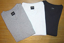 Hugo Boss Plain V-neck T-shirt