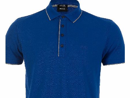 Hugo Boss Regular Fit Pique Polo Firenze 20 Blue