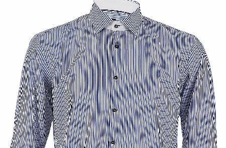 Hugo Boss Stripe Juri Shirt Blue