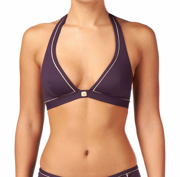 Huit Womens Huit Retro Riviera Foam Triangle Bikini