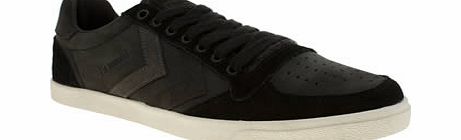 Hummel Black Slimmer Stadil Mix Low Trainers