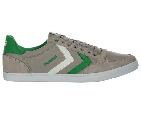 Hummel Slimmer Stadil Low Grey/White Canvas