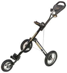 GOLF DELUXE 3 WHEEL GOLF TROLLEY SILVER