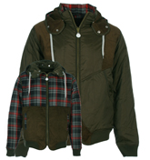 Makula Olive Green / Tartan Reversible