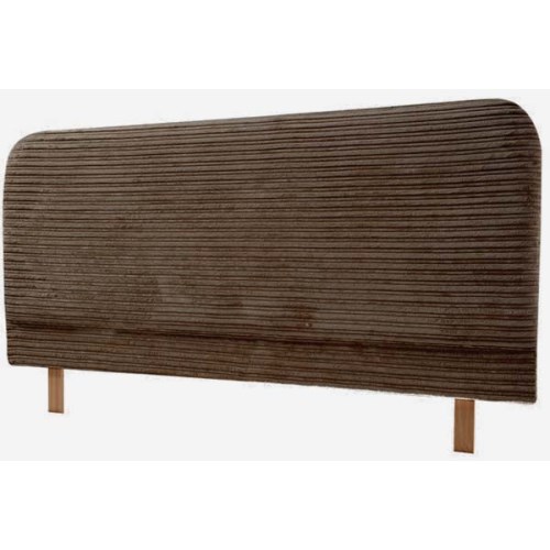 Humza Amani Swish Headboard in Brown - superking