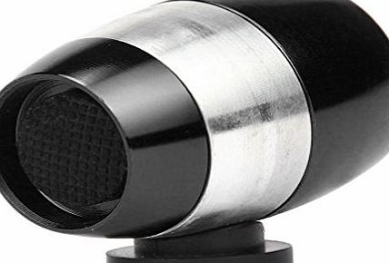 hunpta  2PCS Mini Cycling Bicycle Front Fork 2 Modes 6 LED Light Safety Warning Lamp (Black)