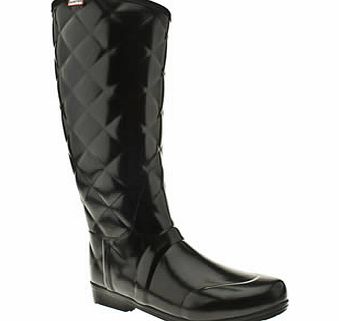 Hunter Black Regent Savoy Boots