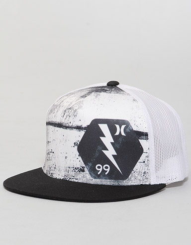 Art Play Snapback trucker cap - White/Black