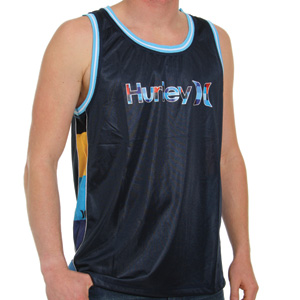 Kings Road Basketball tank - True Navy