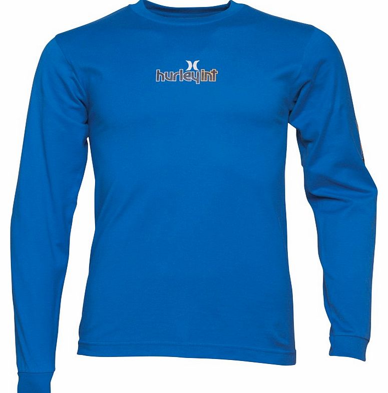 Mens Symphony Long Sleeve T-Shirt Royal