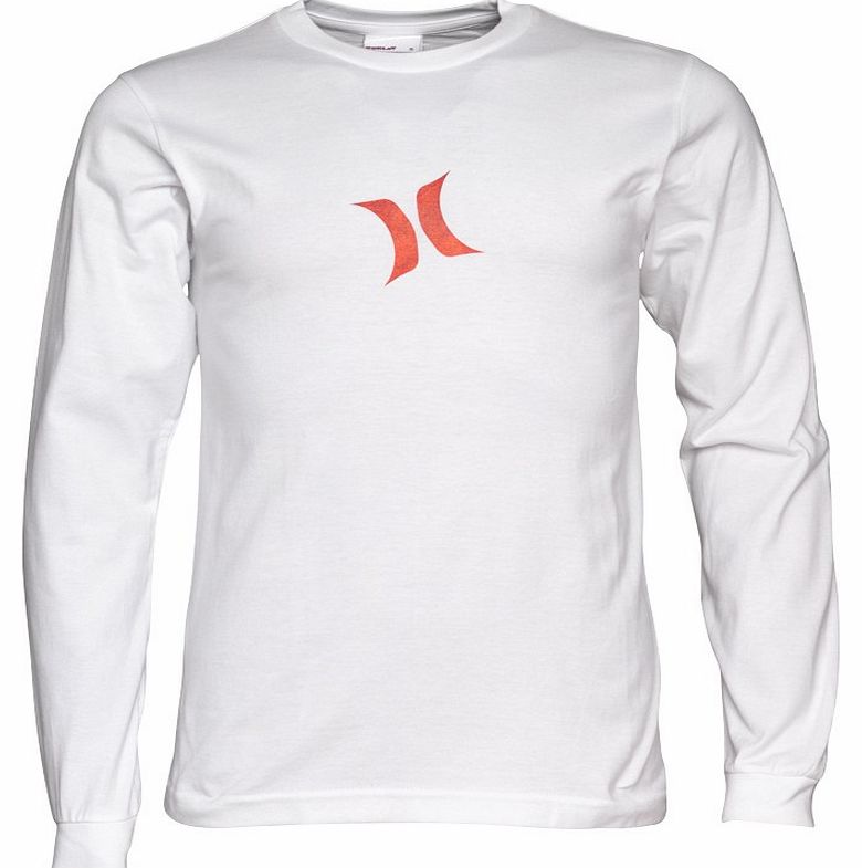 Mens Third Watch Long Sleeve T-Shirt White