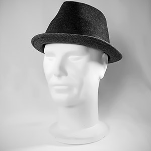 Hurley O and O Fedora - Black