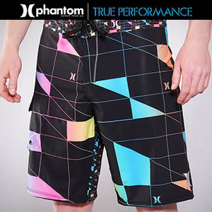 Phantom 60 Geo Stretch boardies - Black