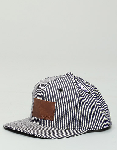 Hurley Railroad Snapback cap - White