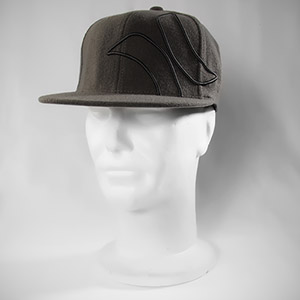 Resisted Solid Tonal Flexfit cap - Steel