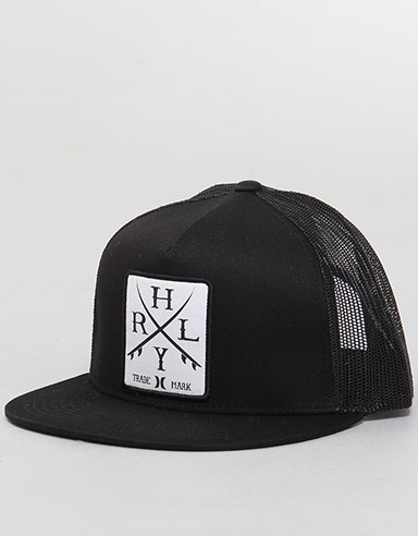 Hurley Trade Mark Snapback trucker - Black