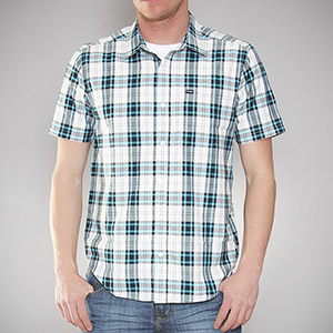 Voltage Short sleeve shirt - Cyan