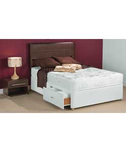 Berkshire Pocket Double Divan Bed - 2 Drawer