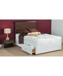 Berkshire Pocket Double Divan Bed - 4 Drawer