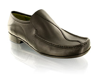 Hush Puppies Classy Formal Leather Shoe with Stitch Detail