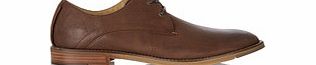 Damon Hamlin dark brown leather shoes