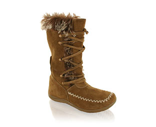 Hush Puppies Faux Fur Trim Boot