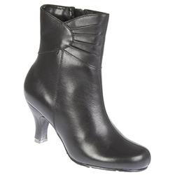 Hush Puppies Female Cranborne Leather Upper Textile Lining Comfort Ankle Boots in Black