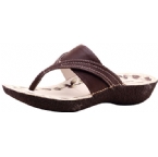 Hush Puppies Womens Groove 2 Sandal Dark Brown