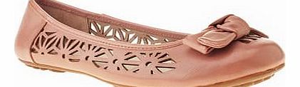 womens hush puppies pale pink lena flats