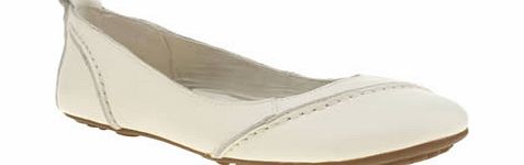 womens hush puppies white janessa flats