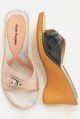 HUSH PUPPIES womens ruppel crepe wedge mule