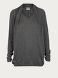 hussein chalayan knitwear grey