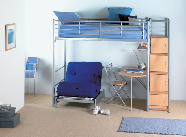 The Storage Loft With Futon