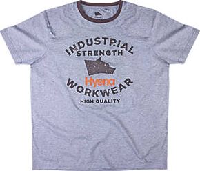 Hyena, 1228[^]1121F Tor Tor T-Shirt Grey Large 42-45`` Chest