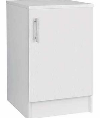 Hygena Athina 500mm Fitted Kitchen Base Unit - White