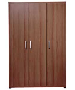 Hygena Boston Dark 3 Door Wardrobe