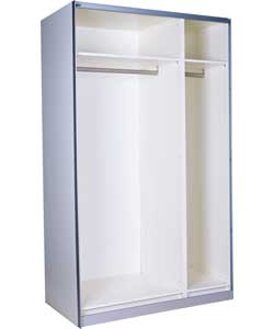 Chicago 1200mm Wardrobe Carcass - White