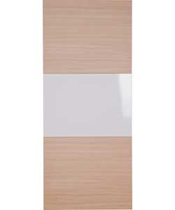 Chicago 1600mm Wardrobe Doors - Oak and Cream