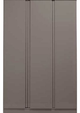 Hamlin High Gloss 3 Door Wardrobe -