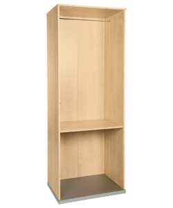 Kids Modular Double Wardrobe Frame - Maple