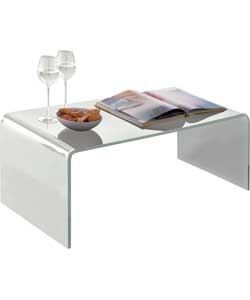 Hygena Mistral Coffee Table - Clear Acrylic