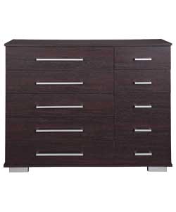 Ontario Chest of Drawers 5 + 5 - Walnut