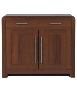 Strand 2 Door 1 Drawer Walnut Effect Sideboard