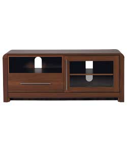 Strand Entertainment Unit - Walnut Effect