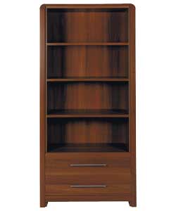 Hygena Strand Walnut Effect Bookcase