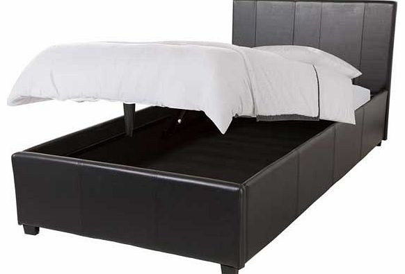 Hygena Summerton Single Ottoman Bed Frame - Black