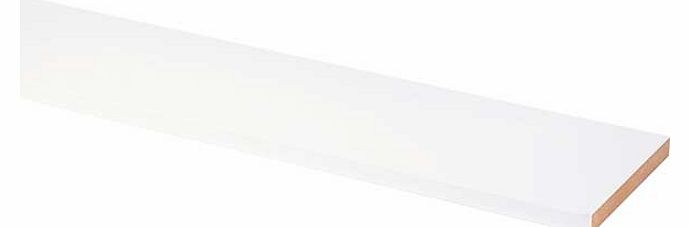 Hygena Valencia 2400mm Kitchen Plinth - White