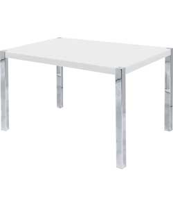 White Gloss Dining Table