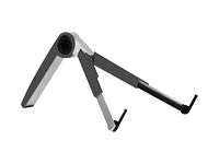 HYPERTEC An Innovative Product ; the Cricket is a 6-position collapsible laptop stand; d